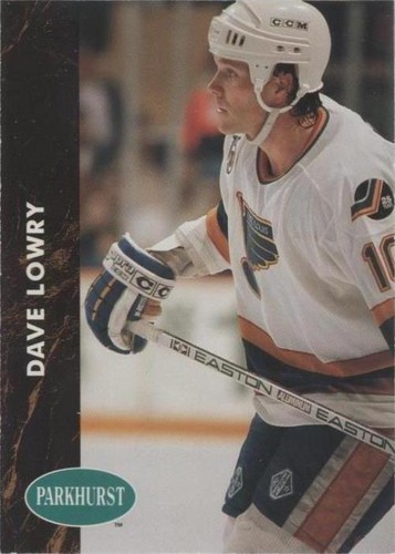 1991-92 Parkhurst - Dave Lowry #376