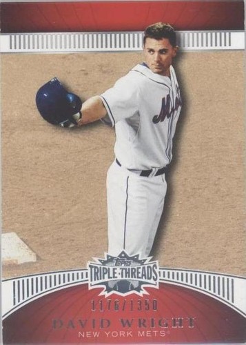 2010 Topps Triple Threads - David Wright #107