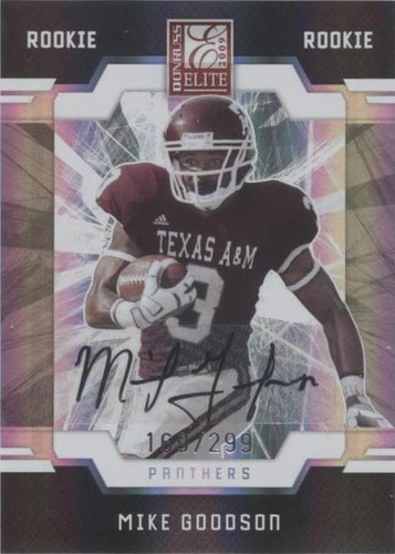 2009 Donruss Elite Mike Goodson #169