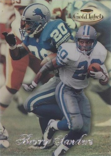 1998 Topps Gold Label Barry Sanders #100