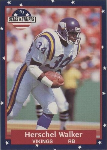 1991 Stars 'n Stripes Herschel Walker #85