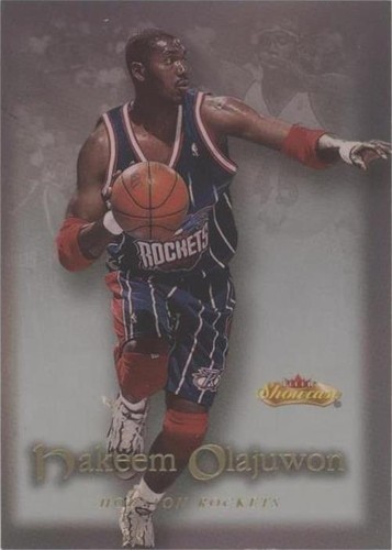 2000-01 Fleer Showcase - Hakeem Olajuwon #75