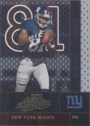 2002 Playoff Absolute Memorabilia Amani Toomer #4