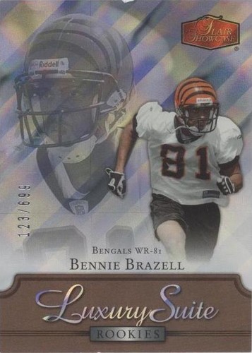 2006 Flair Showcase Bennie Brazell #109