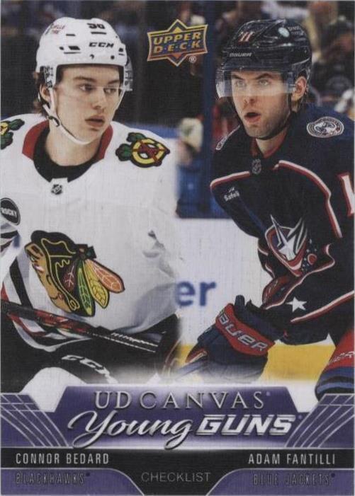 2023-24 Upper Deck Extended Series - Adam Fantilli Connor Bedard #C390