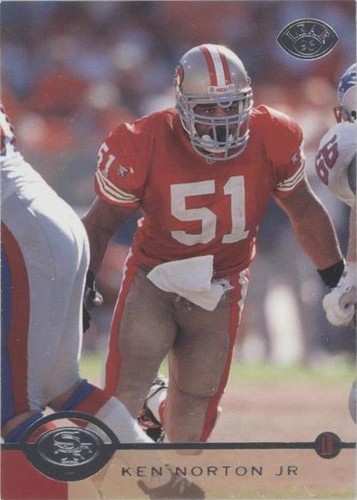 1996 Leaf Ken Norton #115