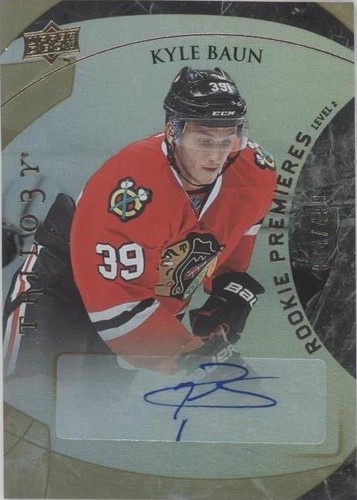 2015-16 Upper Deck Trilogy - Kyle Baun #151