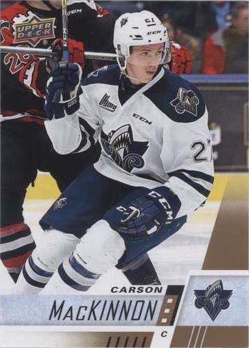2017-18 Upper Deck CHL - Carson Mackinnon #143