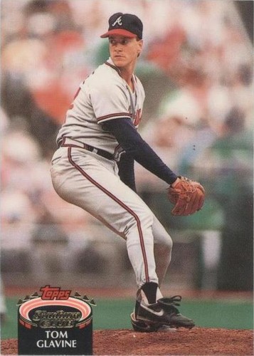 1992 Topps Stadium Club - Tom Glavine #395