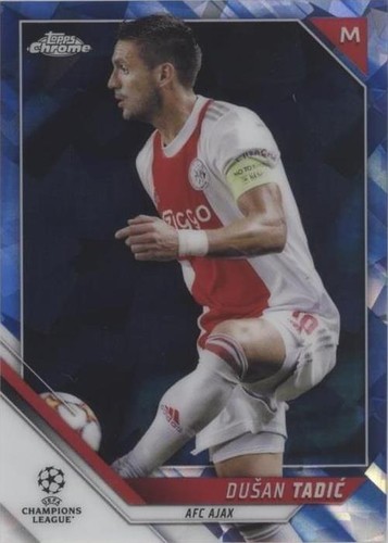 2021-22 Topps Chrome UCL Sapphire Edition Dusan Tadic #148
