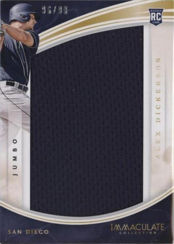 2016 Panini Immaculate Collection - Alex Dickerson #IJ-AD