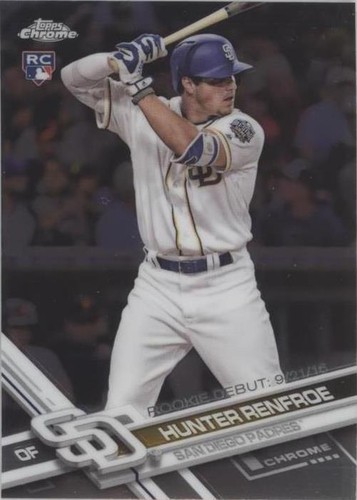2017 Topps Chrome Update - Hunter Renfroe #HMT89