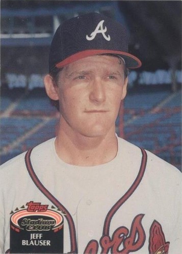1992 Topps Stadium Club - Jeff Blauser #168