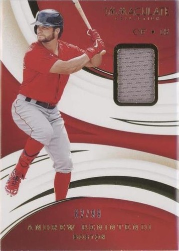 2020 Panini Immaculate Collection - Andrew Benintendi #18