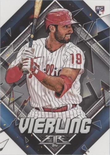 2022 Topps Fire - Matt Vierling #177