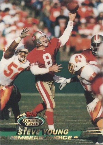 1993 Topps Stadium Club Steve Young #500