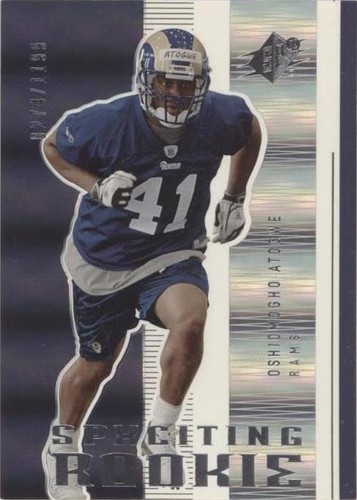 2005 SPx O.J. Atogwe #120
