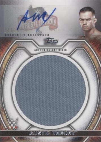 2021 Topps WWE Undisputed - Austin Theory #M-AT