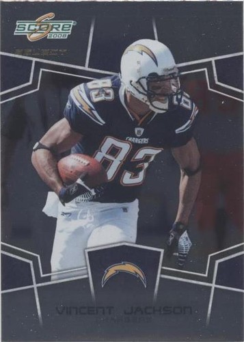 2008 Score Select Vincent Jackson #262