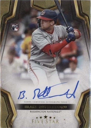 2024 Topps Five Star - Blake Rutherford #FSA-BR