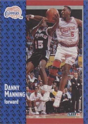 1991-92 Fleer - Danny Manning #92