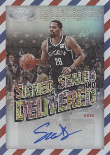 2020-21 Panini Certified - Spencer Dinwiddie #SSD-SDW