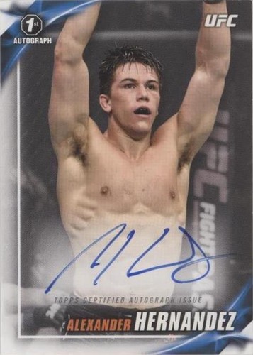2019 Topps UFC Knockout - Alexander Hernandez #KA-AH
