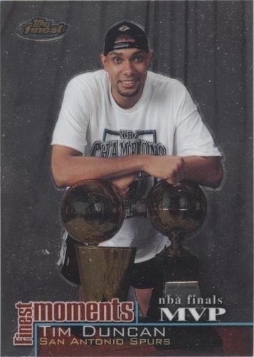 2000-01 Topps Finest - Tim Duncan #FM-TD