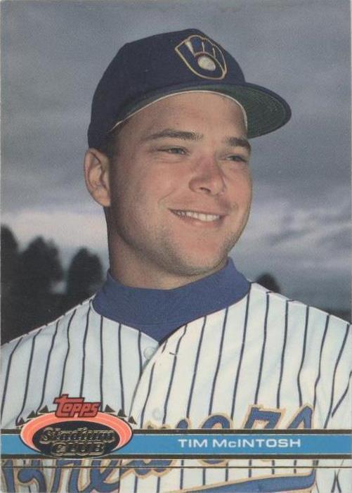 1991 Topps Stadium Club - Tim McIntosh #321