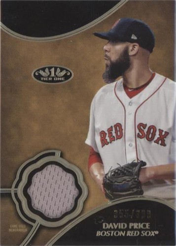 2019 Topps Tier One - David Price #T1R-DP