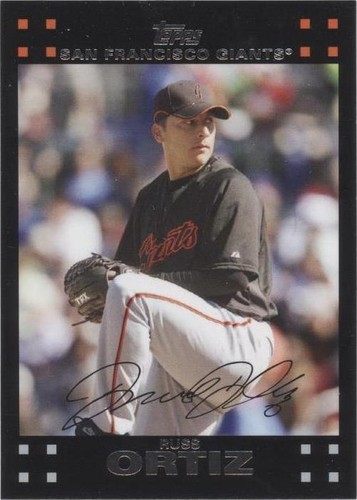 2007 Topps Updates & Highlights - Russ Ortiz #UH32