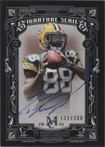 2015 Topps Museum Collection Ty Montgomery #SSA-TM