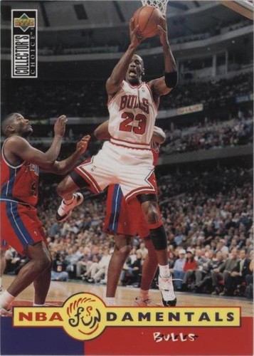 ＠NBA ジョーダン コメモラティブカード (UPPER DECK 1996) 1996 Collector's Choice Basketball #195 Michael Jordan NBA
