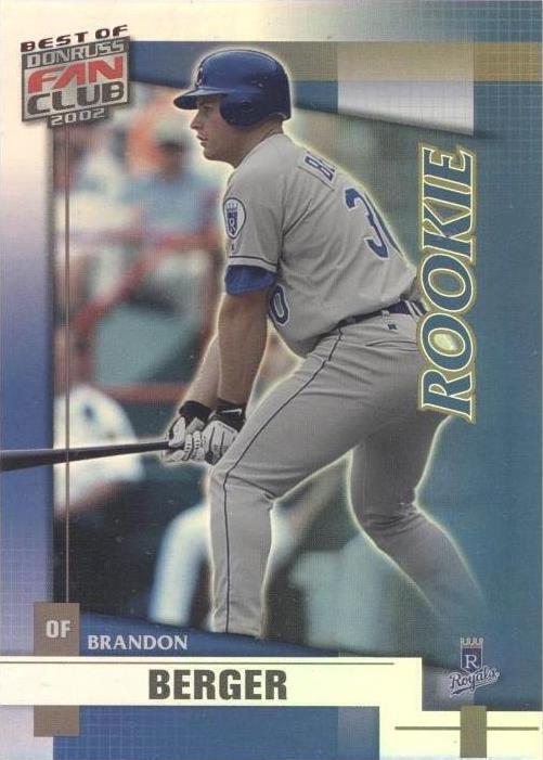 2002 Donruss Best of Fan Club - Brandon Berger #223