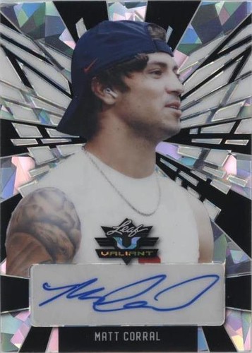 2022 Leaf Valiant Matt Corral #PA-MC2