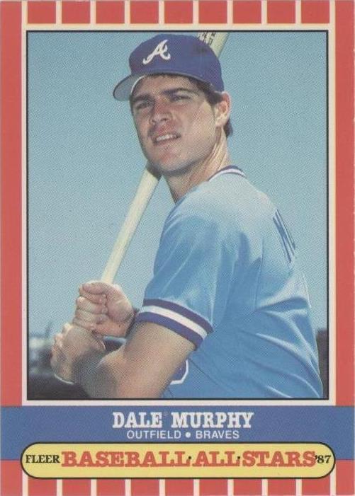 Fleer Baseball All Stars 1987 - Dale Murphy #29