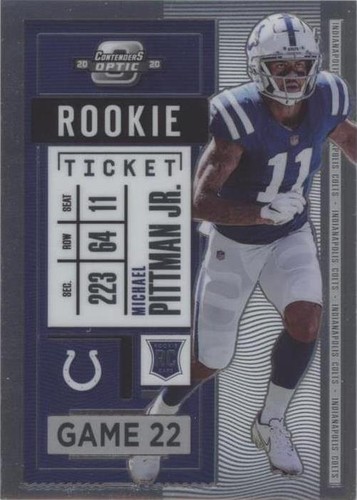 2020 Panini Contenders Optic Michael Pittman Jr. #91