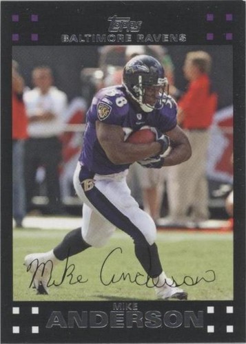 2007 Topps Mike Anderson #52
