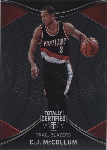 2016-17 Panini Totally Certified - C.J. McCollum #33
