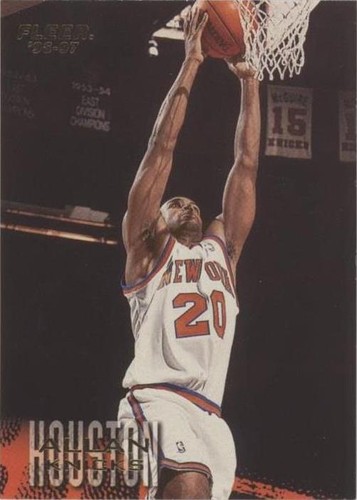 1996-97 Fleer - Allan Houston #224