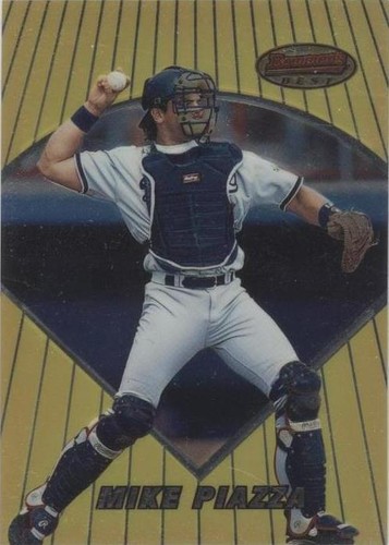 1996 Bowman's Best - Mike Piazza #BBP 7