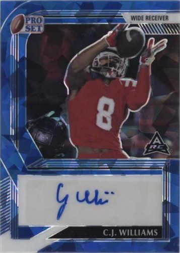 2022 Leaf Pro Set Metal C.J. Williams #PA-CJW