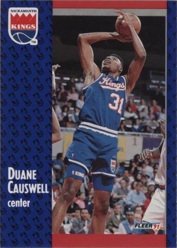 1991-92 Fleer - Duane Causwell #175