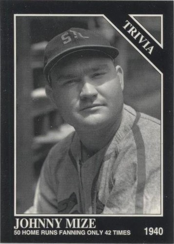 1993 The Sporting News Conlon Collection - Johnny Mize #918