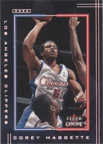 2001-02 Fleer Genuine - Corey Maggette #119