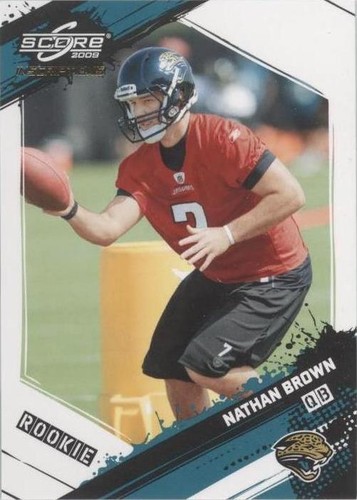 2009 Score Inscriptions Nathan Brown #378