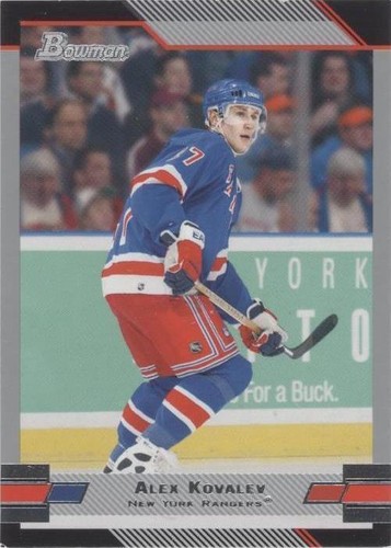 2003-04 Bowman Draft Picks - Alex Kovalev #40