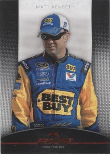 2012 Press Pass Redline - Matt Kenseth #20