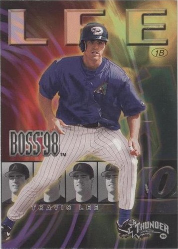 1998 Skybox Circa Thunder - Travis Lee #11 B