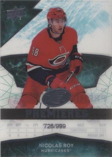 2018-19 Upper Deck Ice - Nicolas Roy #97